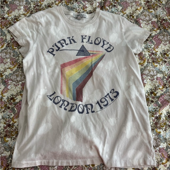 Junk Food Clothing Pink Floyd Tee - Cream - Picture 1 of 3